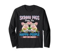 Les cochons Maigres me rendent Les Gens Heureux, Pas Tellement Manche Longue