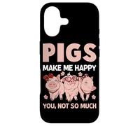 Les cochons me rendent Heureuse, Pas Tant Que ça Coque pour iPhone 17