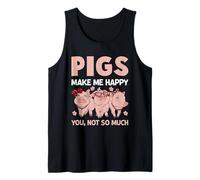 Les cochons me rendent Heureuse, Pas Tant Que ça Débardeur