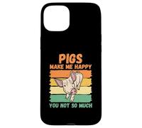 Les cochons me rendent Heureux Que Vous ne Soyez Pas trop Fort Coque pour iPhone 15 Plus