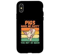 Les cochons me rendent Heureux Que Vous ne Soyez Pas trop Fort Coque pour iPhone X/XS