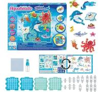 Aquabeads Coffret La vie aquatique – Perles qui collent avec de l'eau – Bleu – 4 ans+