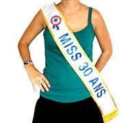 les colis noirs lcn Echarpe Miss 30 Ans - Taille - Taille Unique - 211069
