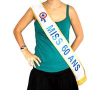 les colis noirs lcn Echarpe Miss 60 Ans - Taille - Taille Unique - 211072