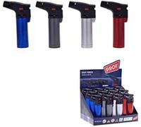 Les Colis Noirs LCN - Mini Chalumeau Prof Rubber Metal - Couleur Aléatoire - Allume Gaz Cuisine Bricolage - 360