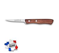 Les Colis Noirs LCN - Saigne Poulet INOX Manche Bois La Fourmi - Ustensile Cuisine Couteau Saigner Tue-Coq Volaille - 005