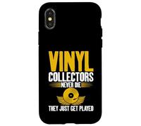 Les collectionneurs de vinyles ne meurent jamais, Ils se Font Simplement Jouer Coque pour iPhone X/XS