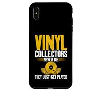 Les collectionneurs de vinyles ne meurent jamais, Ils se Font Simplement Jouer Coque pour iPhone XS Max