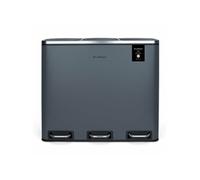 Les collectors n°984 poubelle de tri à pédale 54L gris mat edition/ I-25