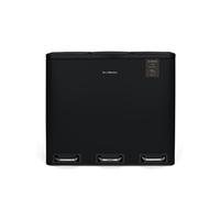 Les collectors N°988 poubelle pédale 3x18L noire