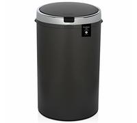 Poubelle automatique - avec capteur - 42 L - gris anthracite