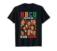 Les collèges de la HBCU sont des Afro-Américains de l'histoire noire T-Shirt