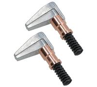 Les colliers de fixation côté Cleco Edge fin bout 1" x 20mm Ouverture Pack de 2