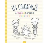 Les coloriages de Prune et Séraphin - Florian Thouret - Mame - relié - Document jeunesse dès 3 ans