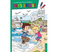 Les coloriages d'Oscar et Margaux au pays basque - Collectif - Calligram - broché - Document jeunesse dès 3 ans