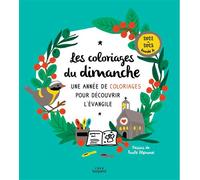 Les coloriages du dimanche (année A) - Menoue Tante - Crer Bayard - broché - Document jeunesse