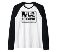 Les Cols Bleus dégénèrent des Cadeaux d'emploi sous Le Drapeau américain Manche Raglan