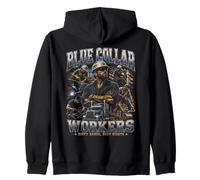 Les Cols Bleus Ont Les Mains Sales et Les Nuits sont occupées Sweat à Capuche