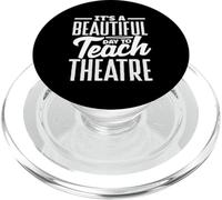 Les comédies musicales Beautiful Day Teach Theatre Musical Lover PopSockets PopGrip pour MagSafe