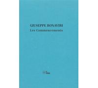 Les Commencements - Giuseppe Bonaviri - La Barque - broché - Poésie