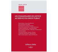 Les Commissaires De Justice Au Service Du Droit Public