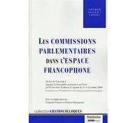 Les Commissions Parlementaires Dans L'espace Francophone