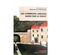 Les communs urbains saisis par le droit - Marie Cornu - Mare & Martin - broché - Etude