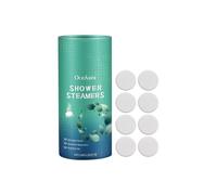 Les comprimés de douche d'aromathérapie nettoient la peau en douceur et laissent un parfum qui rend le plaisir du bain plus agréable. Pastilles d'aromathérapie HzN899 (vert, 5 x 1,2 cm)