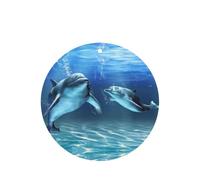 Les comprimés parfumés de haute qualité pour automobile Dauphins In The Sea sont durables, frais, beaux et pratiques