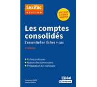 Les comptes consolidés 2ème édition - Françoise Ferré - Bréal - broché - Etude