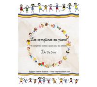 Les comptines au piano 16 comptines faciles à jouer pour les enfants - Valérie Sabbah - Sabbah Valerie - broché - Partition