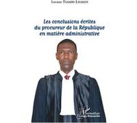 Les conclusions écrites du procureur de la République en matière administrative Lovane Lhakhy Tsamby (Auteur)