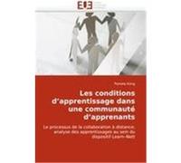 Les conditions d'apprentissage dans une communauté d'apprenants Küng, Pamela (Auteur)