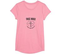 Les Conditions générales de Free Hugs s'appliquent à la Figurine Funny Stick T-Shirt, Fille, Rose, M