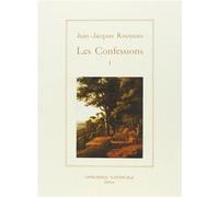 Les Confessions tome I - Jean-Jacques Rousseau - Impr.nationale - Livre