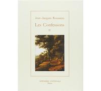 Les Confessions tome II - Jean-Jacques Rousseau - Impr.nationale - relié - Livre
