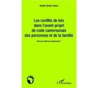 Les conflits de lois dans l'avant-projet de code camerounais des personnes et de la famille