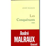 Les conquérants - André Malraux - Grasset - broché - Roman