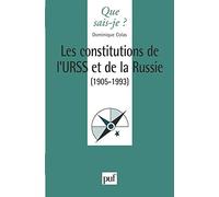 Les Constitutions de l'URSS et de la Russie