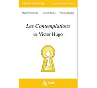 Les contemplations de Victor Hugo - WISNIEWSKI/BONEU/BAL - Atlande Eds - broché - Scolaire / Universitaire