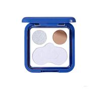 Les Contours Mat Et Chatoyants Mettent En Évidence Les Palettes De Poudre Blushs Avec Miroir Pour Le Visage De Maquillage Naturel 3 Grilles