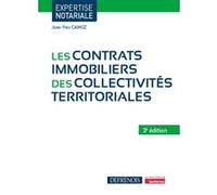 Les contrats immobiliers des collectivités territoriales Jean-Yves Camoz (Auteur)