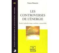 Les controverses de l'énergie Franco Romerio (Auteur)
