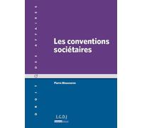 Les conventions sociétaires - 2ème édition - Pierre Mousseron - Lgdj - broché - Etude