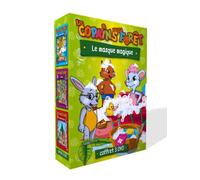 Les Copains de la forêt-Coffret-Le Masque Magique + La Fanfare + Le traineau du Père Noël