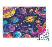 Les Corps célestes Premium Adultes Puzzles 1000 Pièces Jeux De Puzzle Stimulants Famille Photo Cadre Cadeaux DécoSourision Murale Adultes Puzzles 1000 Pièce 1000pcs (75x50cm)