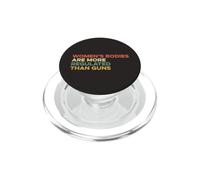 Les Corps des Femmes sont Plus régulés Que Les Pistolets Interdits au contrôle des Armes PopSockets PopGrip pour MagSafe