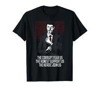 Les corrompus nous craignent - Anonymous T-Shirt