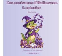 Les costumes d'Halloween à colorier