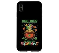 Les côtes de Barbecue sont Meilleures Que Les arcs-en-Ciel Coque pour iPhone XS Max